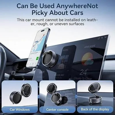 Multicolor Magnetic Suction Phone Holder | Lightweight & Portable